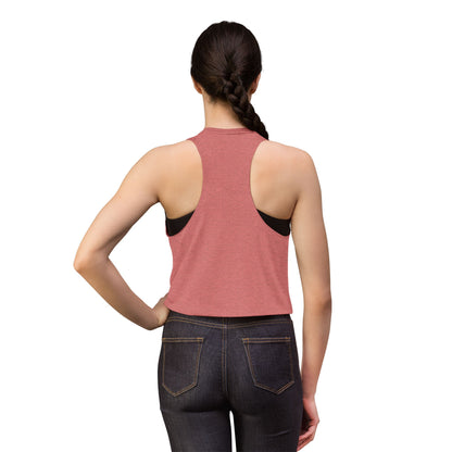 Steeped in Attitude tank top, grumpy cat teacup graphic design, heather mauve